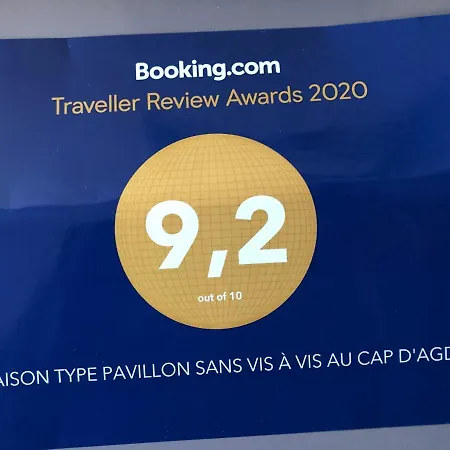 Maison Type Pavillon Sans Vis à Vis Au Cap D'agde Agde